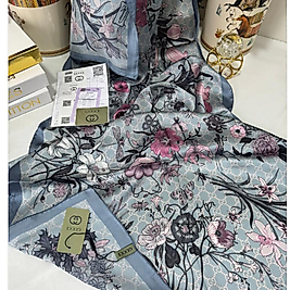 Gucci İthal Çifttaraflı vual ipek - Soft Mavi