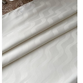 Su Yolu Pamuk Jakar Şal - Ekru