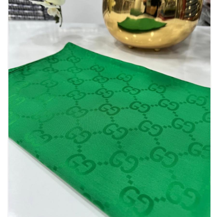 Gucci Desen Pamuk İpeksi Jakar Şal -Benetton