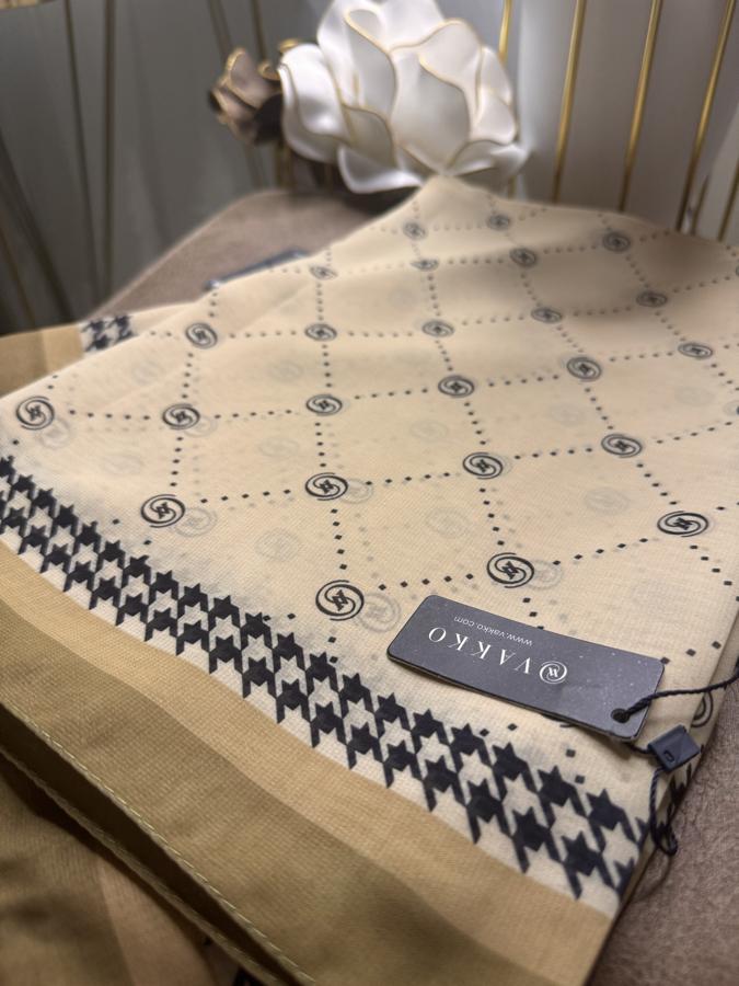 Vakko Desen Twill İpek Şal