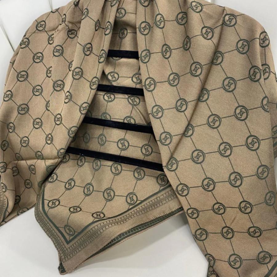 VAKKO ÇİFT TARAFLI KAŞMİR İPEK EŞARP - CAMEL